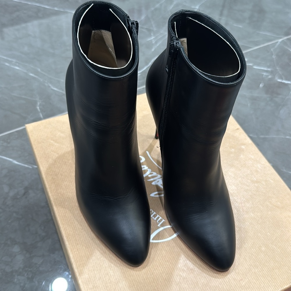 Christian Louboutin Black Ankle Boots - Picture 5 of 5